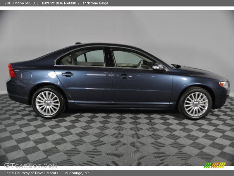 Barents Blue Metallic / Sandstone Beige 2008 Volvo S80 3.2