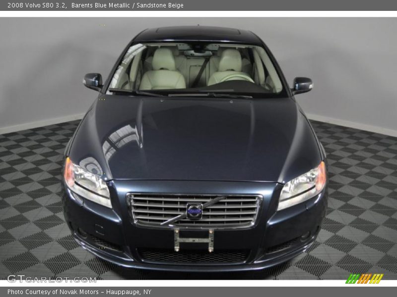 Barents Blue Metallic / Sandstone Beige 2008 Volvo S80 3.2