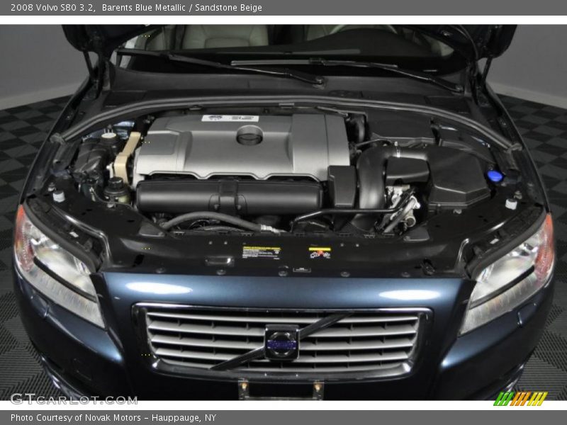 Barents Blue Metallic / Sandstone Beige 2008 Volvo S80 3.2