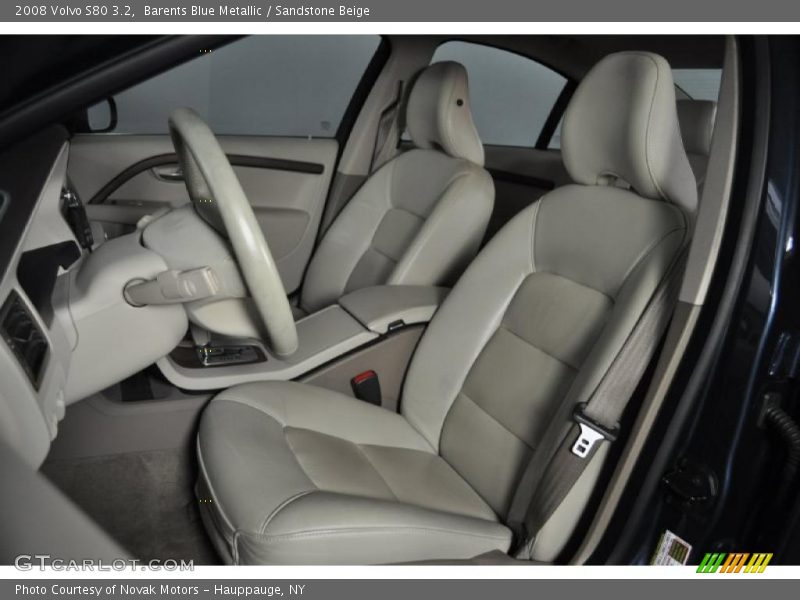Barents Blue Metallic / Sandstone Beige 2008 Volvo S80 3.2