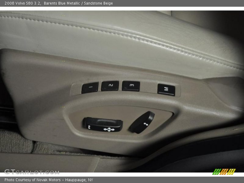 Barents Blue Metallic / Sandstone Beige 2008 Volvo S80 3.2