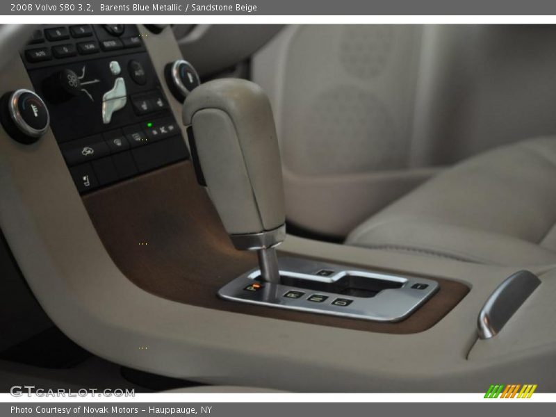 Barents Blue Metallic / Sandstone Beige 2008 Volvo S80 3.2