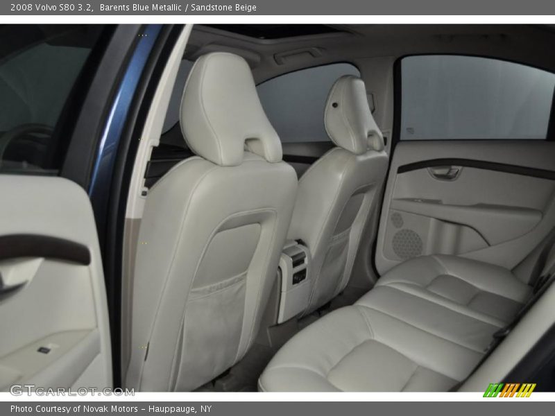 Barents Blue Metallic / Sandstone Beige 2008 Volvo S80 3.2
