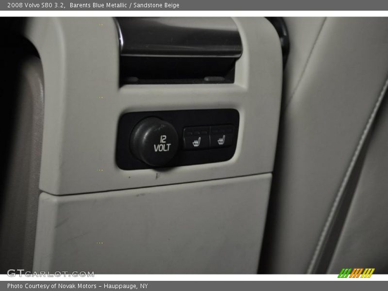 Barents Blue Metallic / Sandstone Beige 2008 Volvo S80 3.2