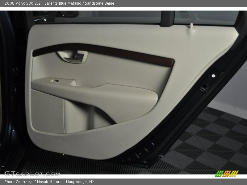 Barents Blue Metallic / Sandstone Beige 2008 Volvo S80 3.2