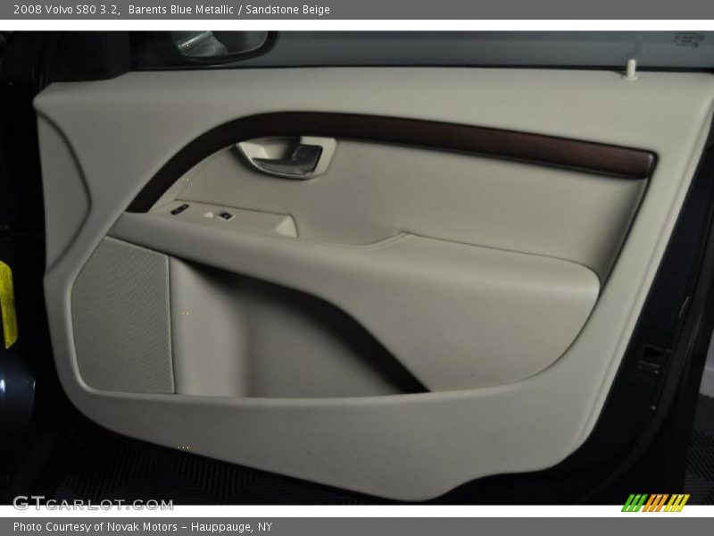Barents Blue Metallic / Sandstone Beige 2008 Volvo S80 3.2