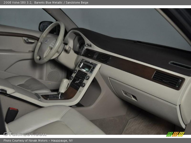 Barents Blue Metallic / Sandstone Beige 2008 Volvo S80 3.2