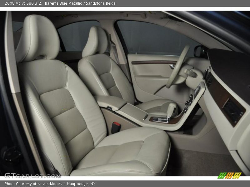 Barents Blue Metallic / Sandstone Beige 2008 Volvo S80 3.2