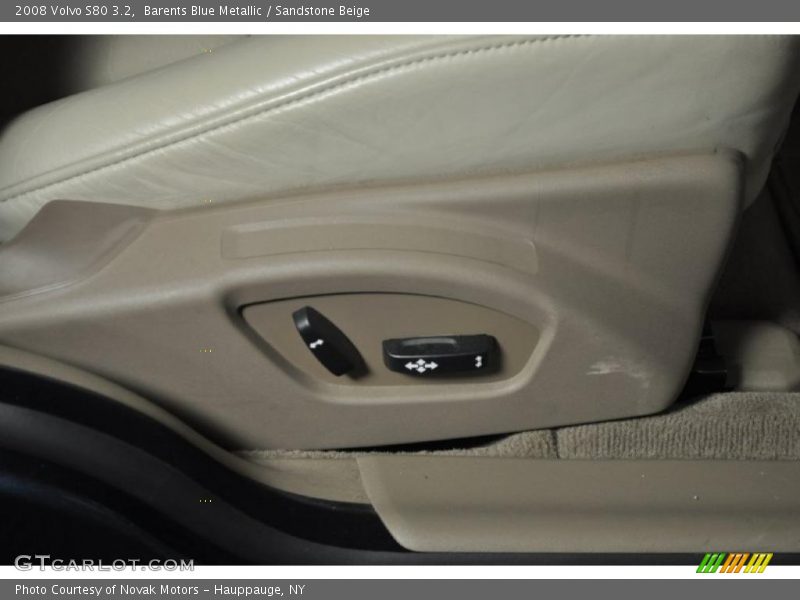 Barents Blue Metallic / Sandstone Beige 2008 Volvo S80 3.2