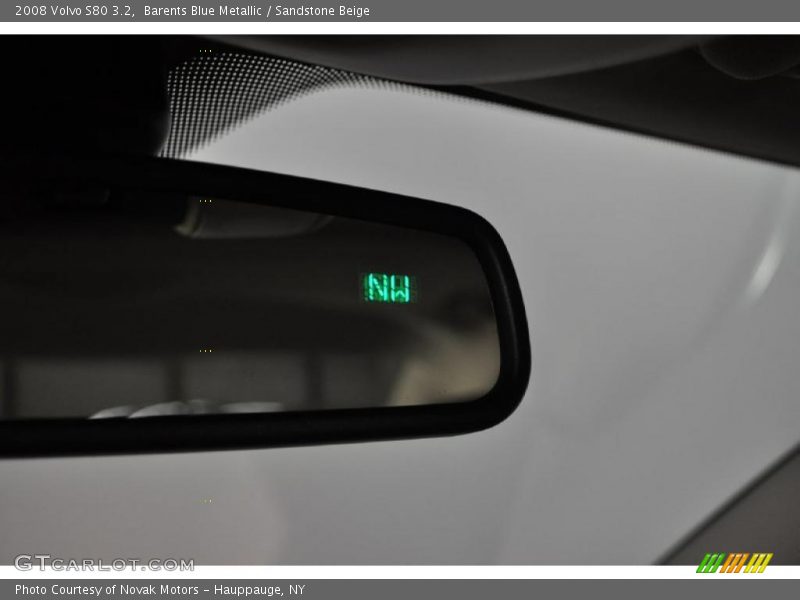 Barents Blue Metallic / Sandstone Beige 2008 Volvo S80 3.2