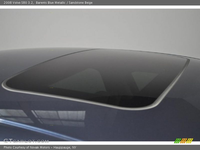 Barents Blue Metallic / Sandstone Beige 2008 Volvo S80 3.2