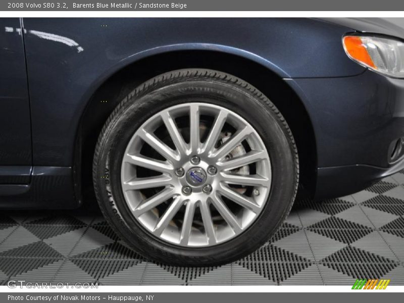 Barents Blue Metallic / Sandstone Beige 2008 Volvo S80 3.2