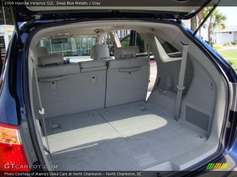 Deep Blue Metallic / Gray 2008 Hyundai Veracruz GLS
