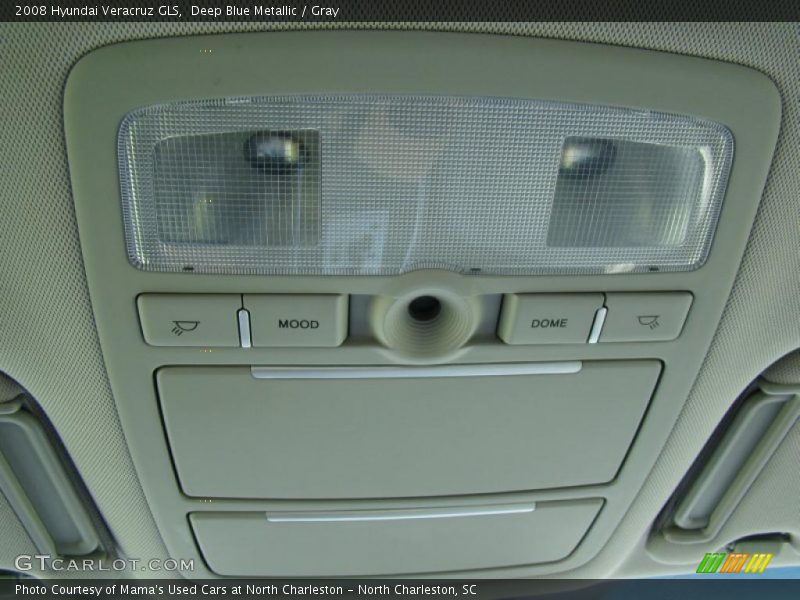 Deep Blue Metallic / Gray 2008 Hyundai Veracruz GLS