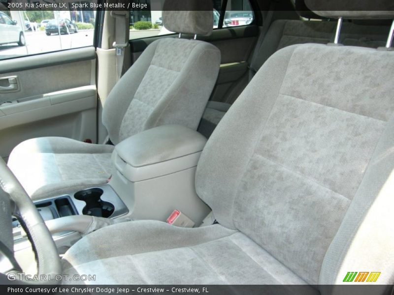 Spark Blue Metallic / Beige 2005 Kia Sorento LX