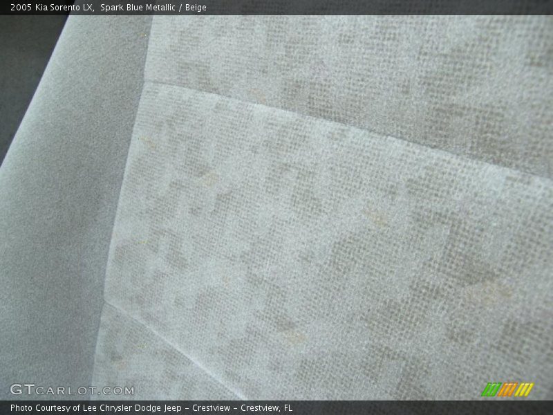 Spark Blue Metallic / Beige 2005 Kia Sorento LX