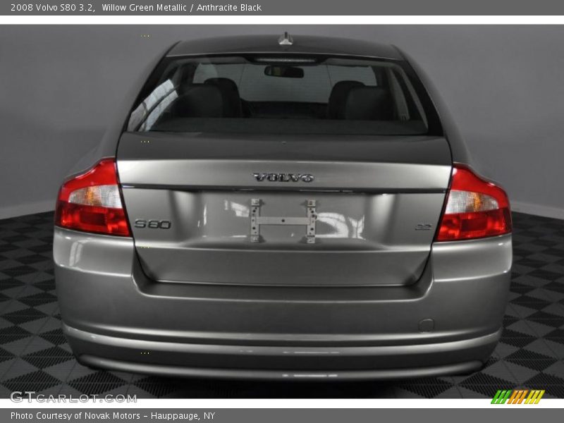 Willow Green Metallic / Anthracite Black 2008 Volvo S80 3.2