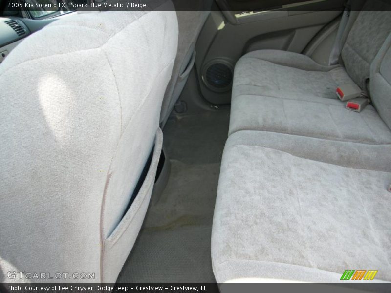 Spark Blue Metallic / Beige 2005 Kia Sorento LX