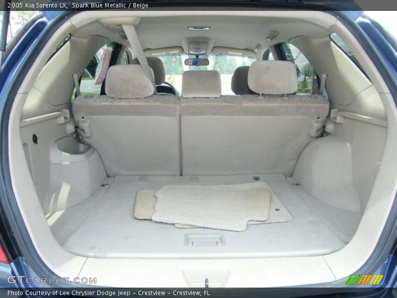 Spark Blue Metallic / Beige 2005 Kia Sorento LX