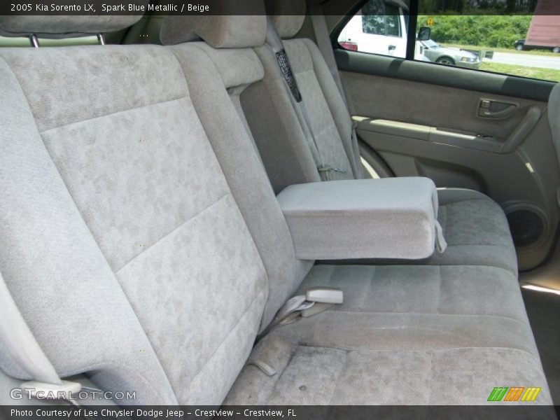 Spark Blue Metallic / Beige 2005 Kia Sorento LX