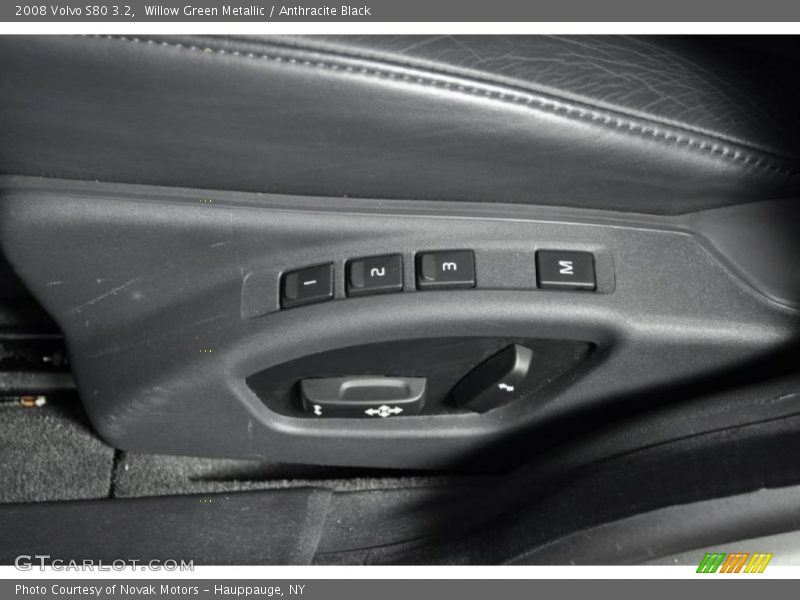 Willow Green Metallic / Anthracite Black 2008 Volvo S80 3.2