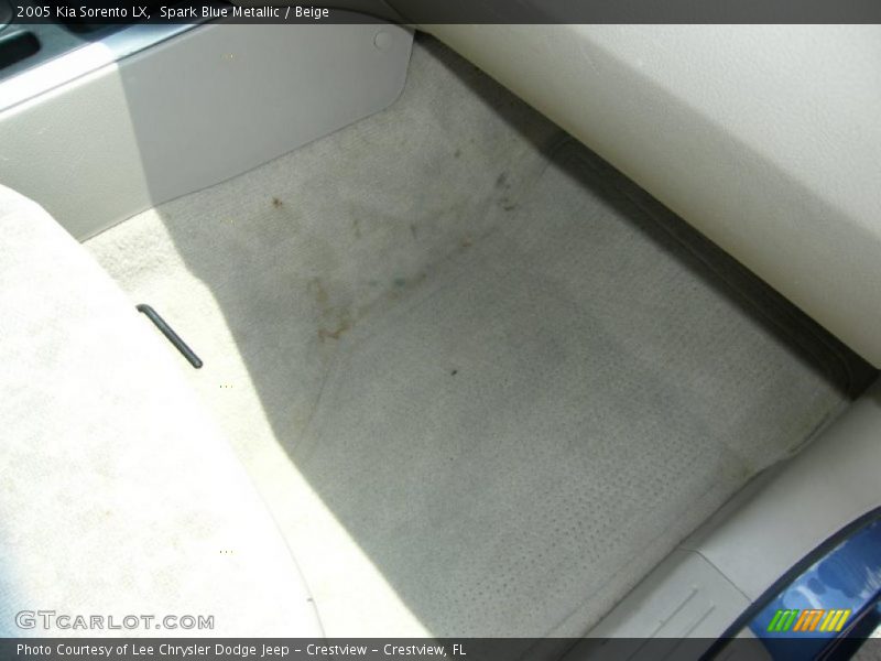 Spark Blue Metallic / Beige 2005 Kia Sorento LX