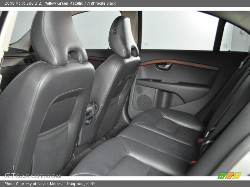 Willow Green Metallic / Anthracite Black 2008 Volvo S80 3.2