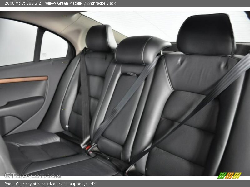 Willow Green Metallic / Anthracite Black 2008 Volvo S80 3.2