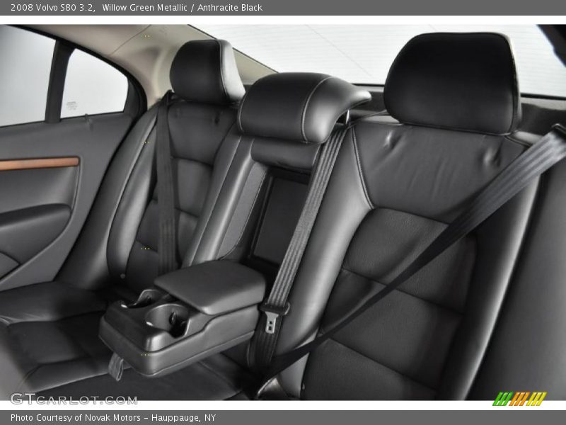 Willow Green Metallic / Anthracite Black 2008 Volvo S80 3.2