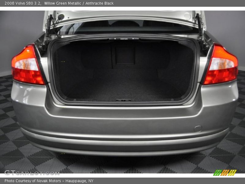 Willow Green Metallic / Anthracite Black 2008 Volvo S80 3.2