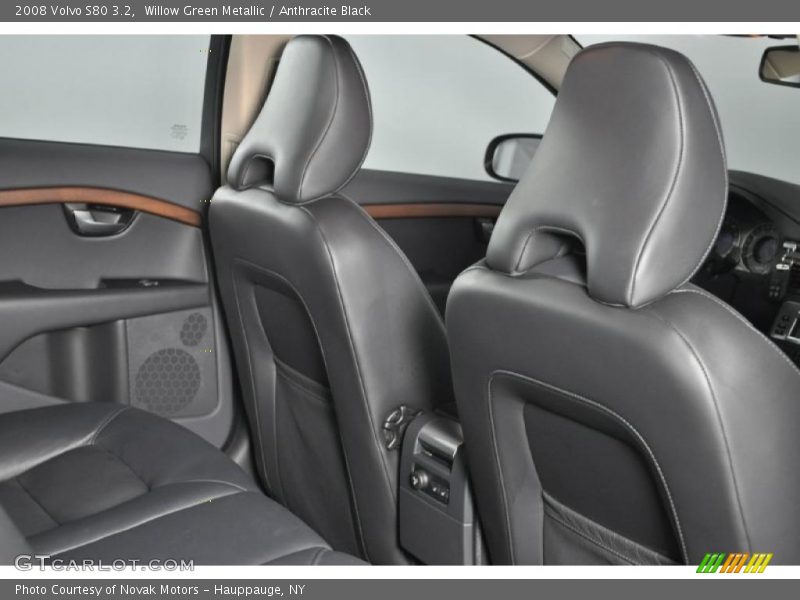 Willow Green Metallic / Anthracite Black 2008 Volvo S80 3.2