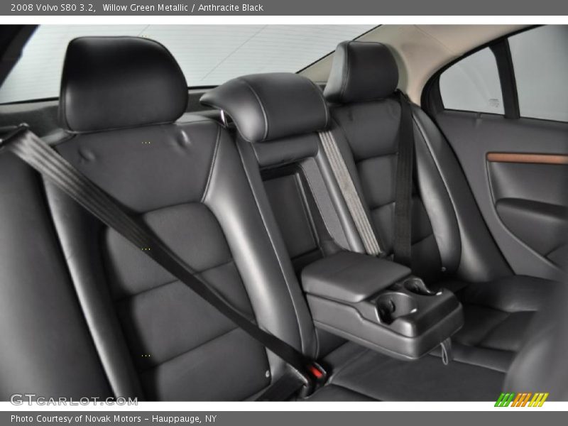 Willow Green Metallic / Anthracite Black 2008 Volvo S80 3.2
