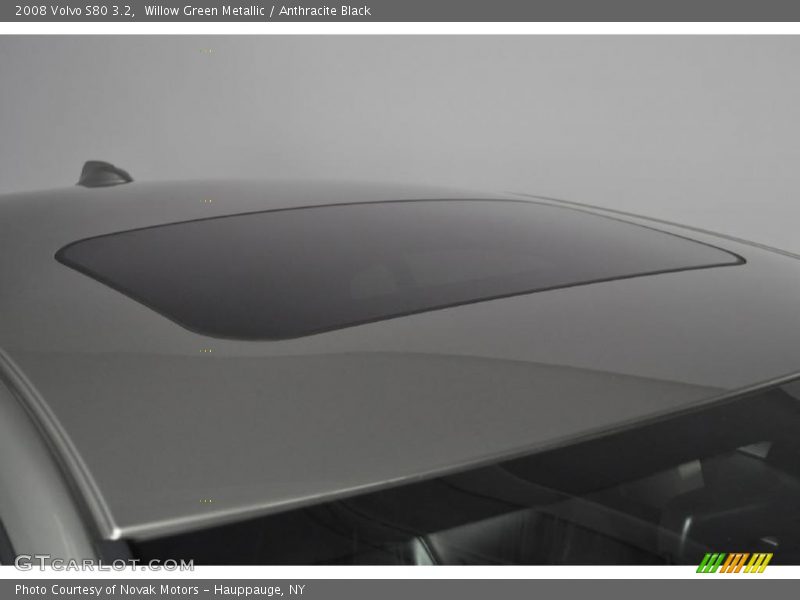 Willow Green Metallic / Anthracite Black 2008 Volvo S80 3.2