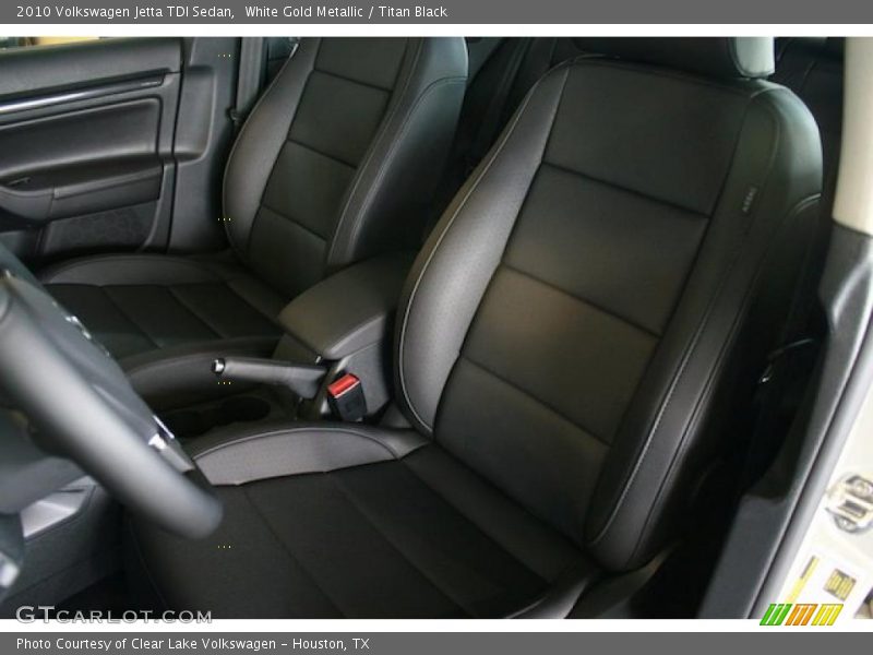 White Gold Metallic / Titan Black 2010 Volkswagen Jetta TDI Sedan