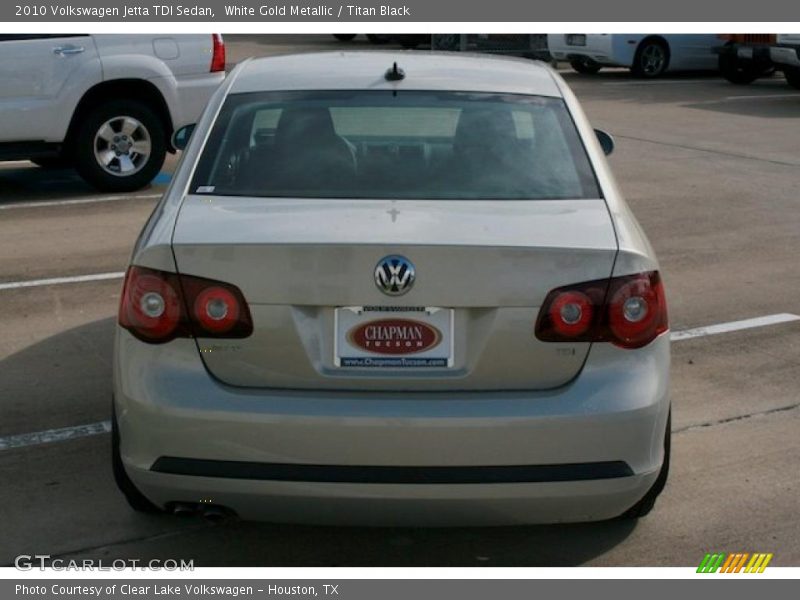 White Gold Metallic / Titan Black 2010 Volkswagen Jetta TDI Sedan