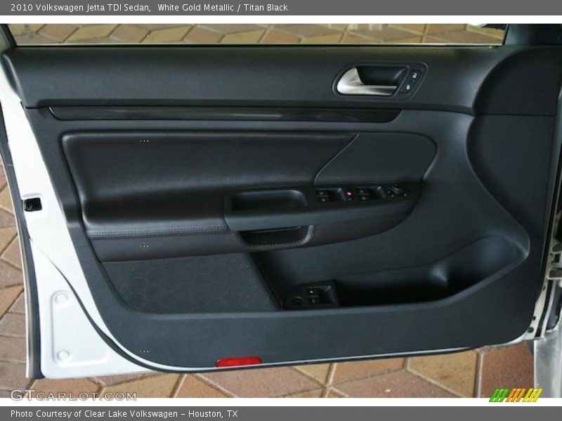White Gold Metallic / Titan Black 2010 Volkswagen Jetta TDI Sedan