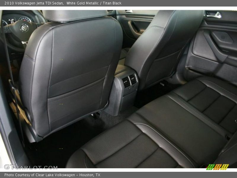 White Gold Metallic / Titan Black 2010 Volkswagen Jetta TDI Sedan