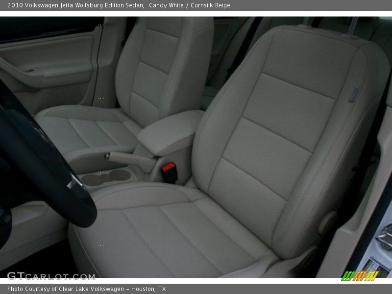 Candy White / Cornsilk Beige 2010 Volkswagen Jetta Wolfsburg Edition Sedan