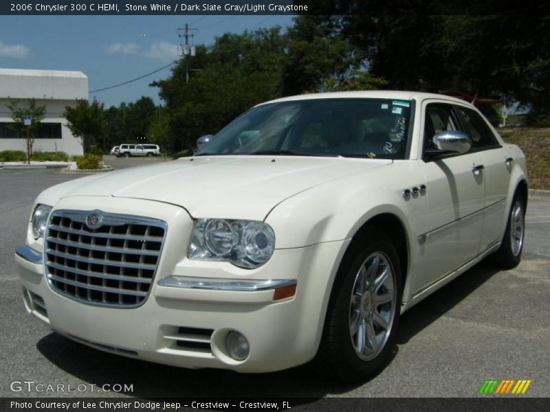 Stone White / Dark Slate Gray/Light Graystone 2006 Chrysler 300 C HEMI