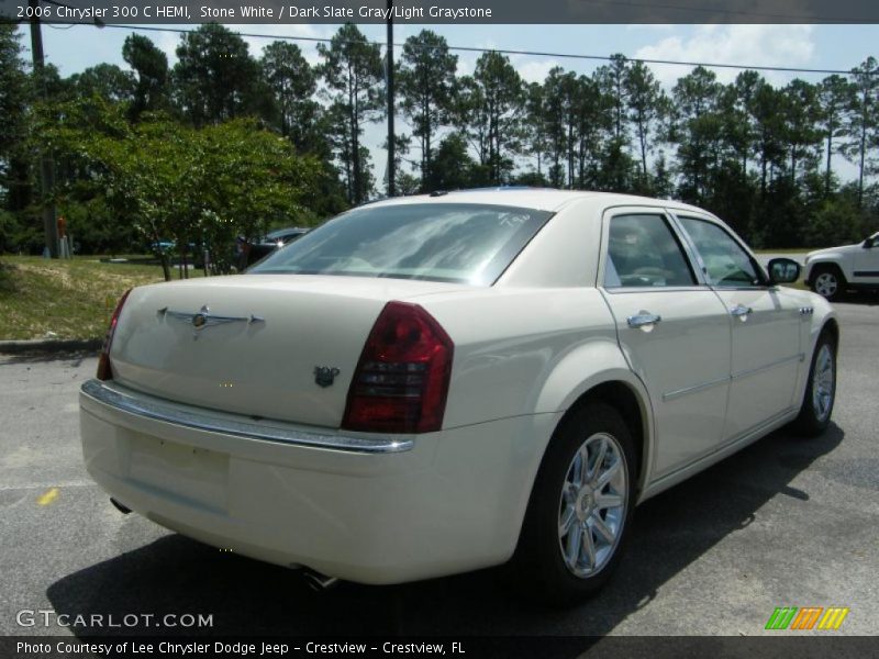Stone White / Dark Slate Gray/Light Graystone 2006 Chrysler 300 C HEMI