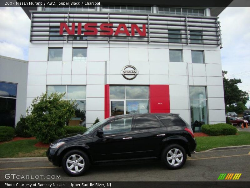 Super Black / Charcoal 2007 Nissan Murano S AWD