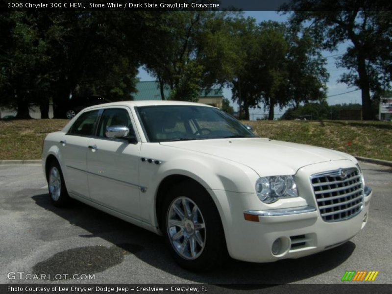 Stone White / Dark Slate Gray/Light Graystone 2006 Chrysler 300 C HEMI