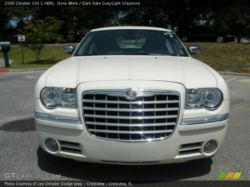Stone White / Dark Slate Gray/Light Graystone 2006 Chrysler 300 C HEMI