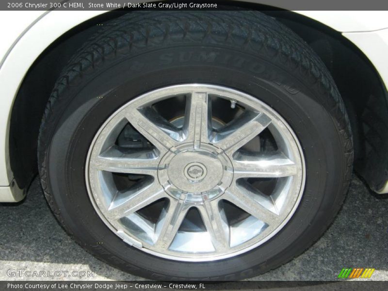 Stone White / Dark Slate Gray/Light Graystone 2006 Chrysler 300 C HEMI