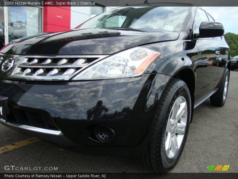 Super Black / Charcoal 2007 Nissan Murano S AWD