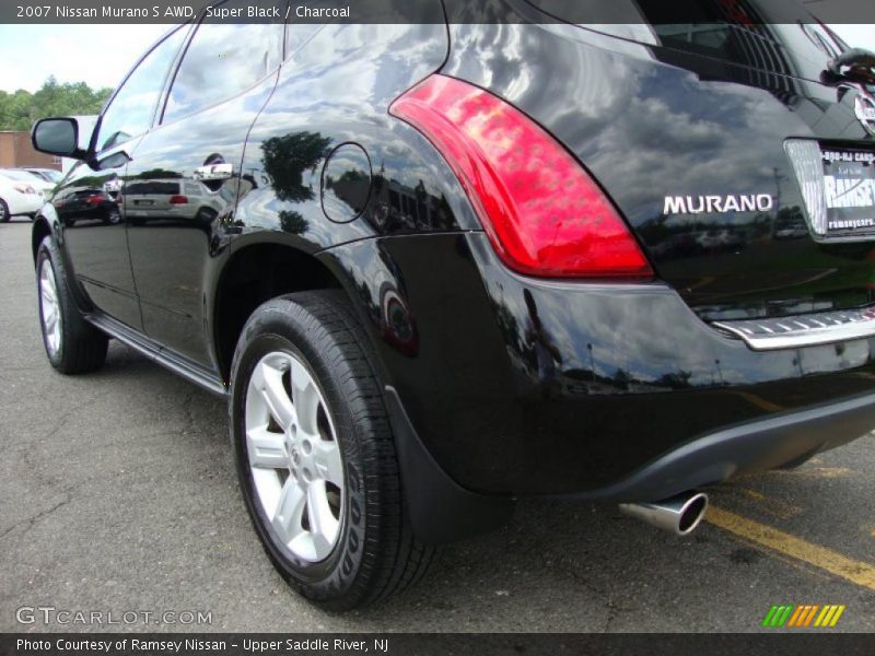 Super Black / Charcoal 2007 Nissan Murano S AWD
