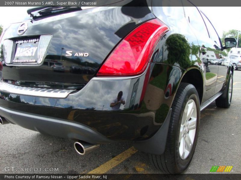 Super Black / Charcoal 2007 Nissan Murano S AWD