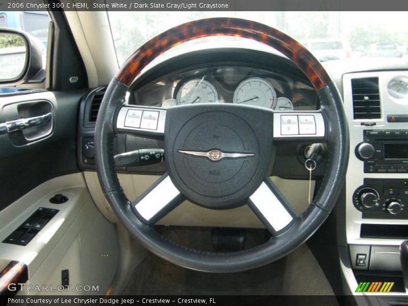 Stone White / Dark Slate Gray/Light Graystone 2006 Chrysler 300 C HEMI
