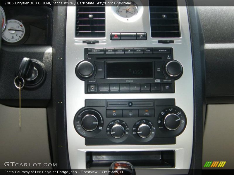 Stone White / Dark Slate Gray/Light Graystone 2006 Chrysler 300 C HEMI