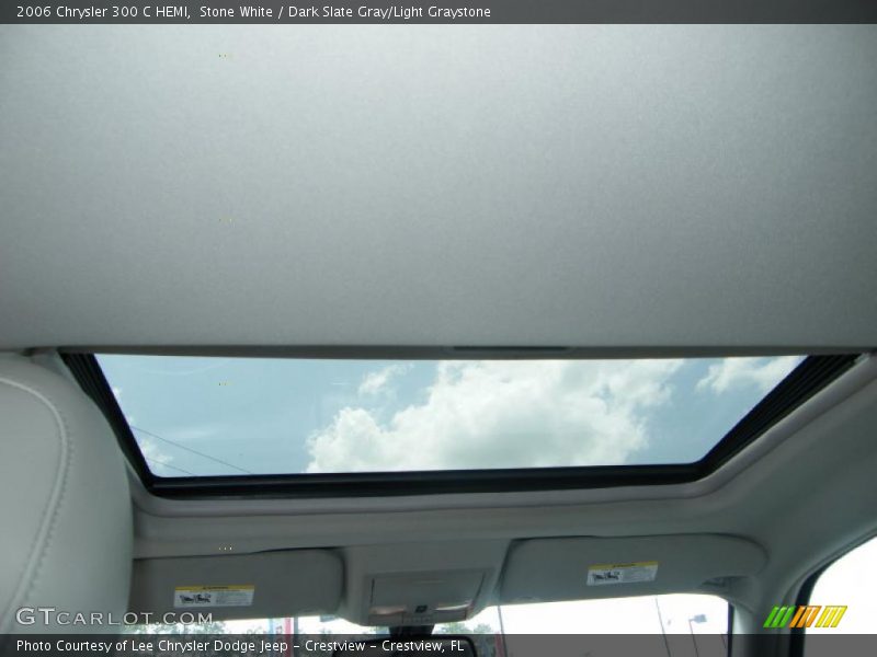 Stone White / Dark Slate Gray/Light Graystone 2006 Chrysler 300 C HEMI